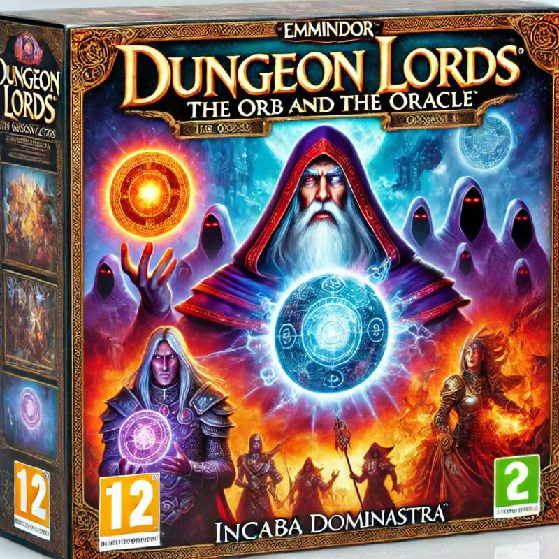 Dungeon Lords the Orb and the Oracle Concept Box Art - Fan Made