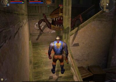 As if lockpicking isn't hard enough, this treasure turns into an attack crab