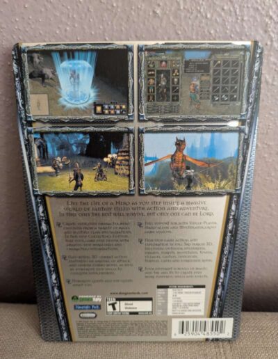 Collector's Edition Back of Metal Case
