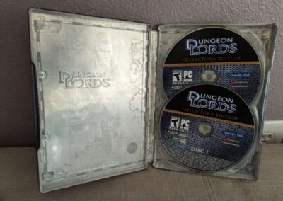 Dungeon Lords Collector's Edition Inside Case With CDs