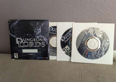 Dungeon Lords Original Artwork and Discs