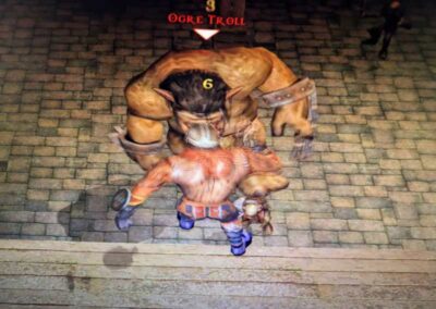 Ogre Troll in the theater