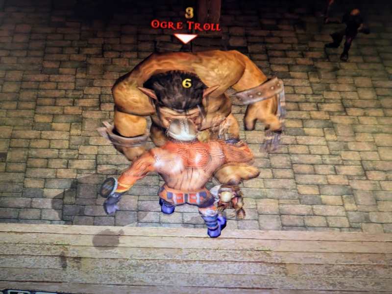 Ogre Troll in the theater