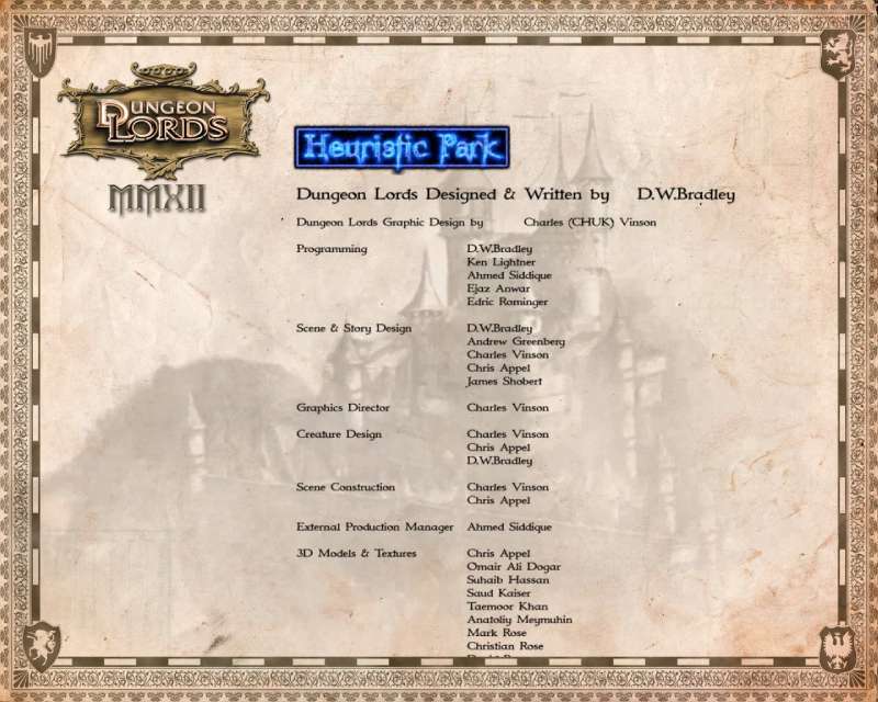 Steam Edition Credits Showing MMXII Version