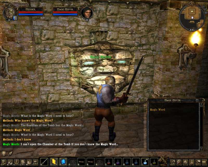 Stone head dude who felt a feeling of emptiness I gave him the password and his destiny was fulfilled