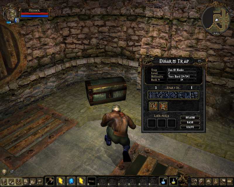 The two symbols you have to pick out from the rest and push in a super quick fashion or you don't get treasure