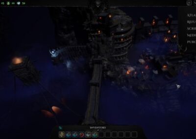 Home Base city between dungeon crawls