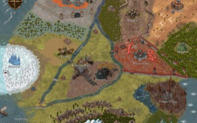 The Regions of Evania