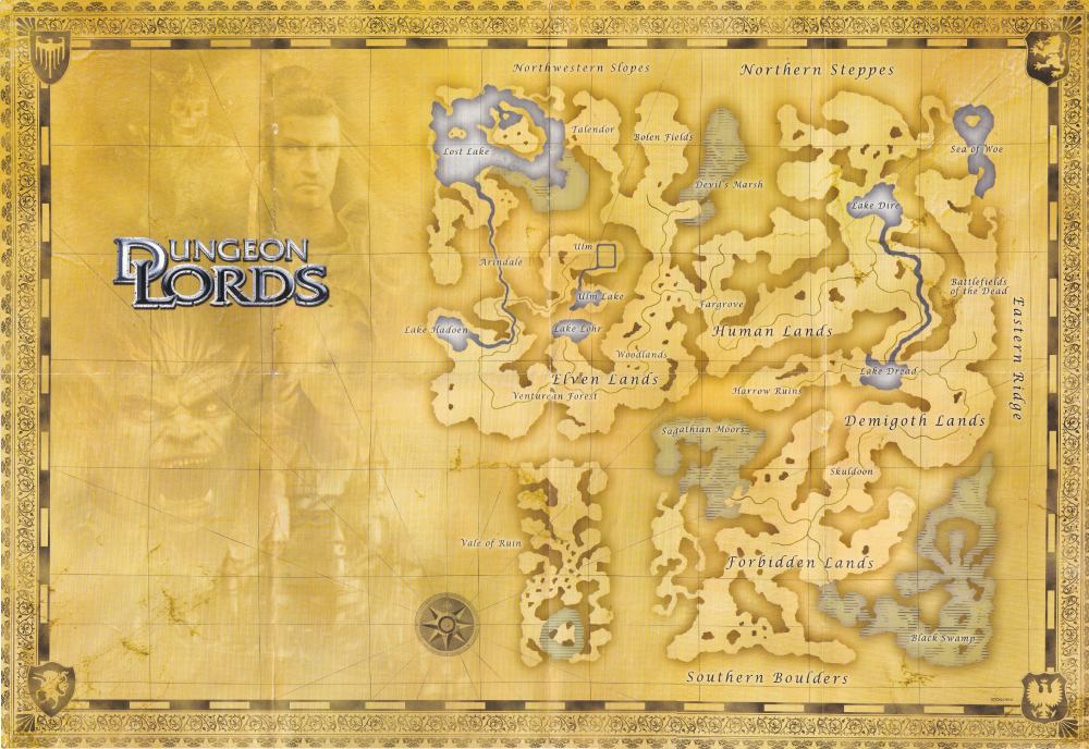 Dungeon Lords Full Map Dungeon Lords Full Map