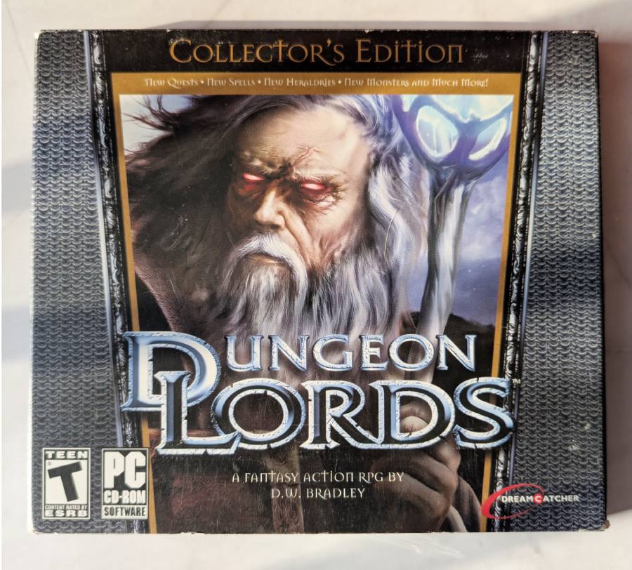 Front cover of Jewel Case Collector's Edition of Dungeon Lords Front cover of Jewel Case Collector's Edition of Dungeon Lords